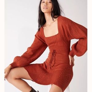Free People Emmaline sweater dress